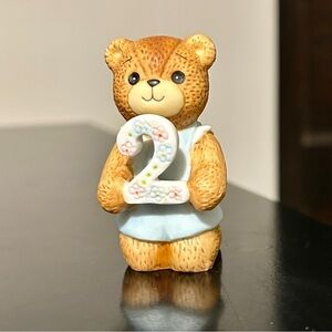 Enesco Lucy and Me Bear Figurine: 2nd Birthday Collectible